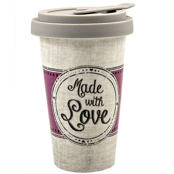 Made with Love – Porzellan Coffee to go Becher