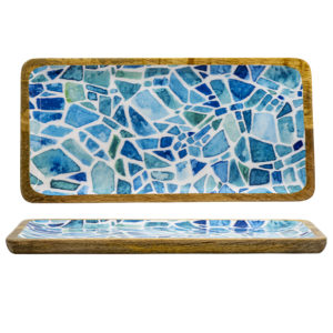 Schale – Mango Mosaik 40 x 23 cm