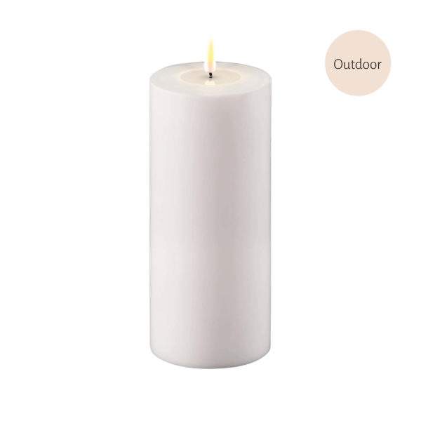 Outdoor – Weiß – Deluxe LED-Kerzen