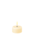 Creme – Teelichter LED – 2Stk.<br>Ø6,1cm<br> Deluxe Homeart