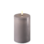 Grau – Stumpfkerze LED
Ø10*15 cm
 Deluxe Homeart