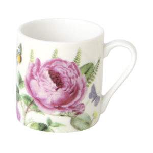 Ihr ideal, Espressotasse, Rose, Blume, Schmetterling