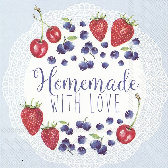 Homemade with Love – Lunch Serviette <br> Ihr Ideal